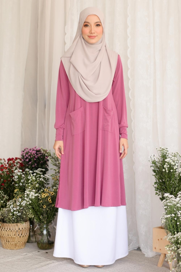 Amna Blouse - Rosy Amna Blouse - Rosy